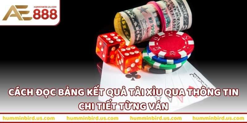 Cách đọc bảng kết quả tài xỉu qua thông tin chi tiết từng ván